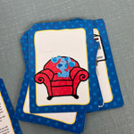 Load image into Gallery viewer, Vintage Blue Clues In My House First Words Flashcards Set 2003 Viacom Nick Jr
