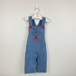 Load image into Gallery viewer, Vintage Alben Chambray Turtle Overalls 18 Months USA
