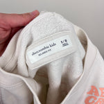 Load image into Gallery viewer, Abercrombie Kids Relaxed Fit Graphic Sweatshirt Groovy Hearts &amp; Flowers 9-10
