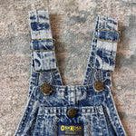 Load image into Gallery viewer, Vintage OshKosh Acid Wash Overalls 5T USA
