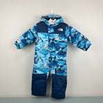 Load image into Gallery viewer, The North Face Baby Freedom Snow Suit Blue Snow Peak Mountains 6-12 Months
