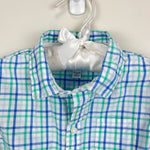 Load image into Gallery viewer, Janie and Jack Plaid Poplin Bodysuit 18-24 Months
