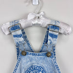 Load image into Gallery viewer, Vintage OshKosh B'gosh Acid Wash Captain OshKosh Shortalls 3T USA
