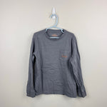 Load image into Gallery viewer, Vineyard Vines Long Sleeve Halloween Glow-In-The-Dark Tombstone Pocket T-Shirt 7
