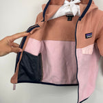 Load image into Gallery viewer, Patagonia Baby Micro D Snap-T Hooded Fleece Jacket Mallow Pink 6-12 Months
