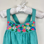 Load image into Gallery viewer, Mini Boden Embroidered Jersey Vest Corsico Blue Tank Top 2-3 NWT
