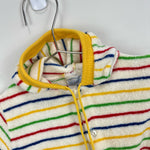 Load image into Gallery viewer, Vintage Bloomingdale&#39;s Rainbow Stripe Terry Sweatshirt XL
