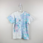 Load image into Gallery viewer, Vintage Our Girl by Healthtex Pastel Fish T-Shirt 7-8
