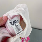 Load image into Gallery viewer, Vintage Lilly Pulitzer Iced Pink Garden Pavillion Bubble Romper 6-12 Months
