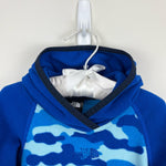 Load image into Gallery viewer, The North Face Glacier Fleece Bunting Blue Camo 6-12 Months
