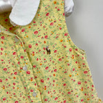 Load image into Gallery viewer, Ralph Lauren Sleeveless Yellow Floral Cotton Shirtdress 4T
