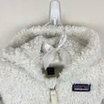 Load image into Gallery viewer, Patagonia Baby Furry Friends Fleece Hoody Birch White 3-6 Months
