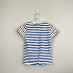Load image into Gallery viewer, Mini Boden Every Day Breton Tee Multi Stripes 7-8
