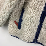 Load image into Gallery viewer, Patagonia Baby Retro-X Fleece Jacket Natural w/ Navy 2T
