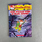 Load image into Gallery viewer, Geronimo Stilton Red Pizzas for a Blue Count Chapter Book
