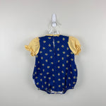 Load image into Gallery viewer, Vintage Healthtex Sunflower Romper Yellow Blue 3-6 Months
