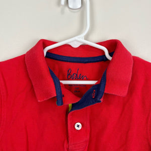 Mini Boden Pique Polo Shirt 7-8