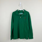 Load image into Gallery viewer, Crewcuts Everyday Long Sleeve Embroidered Bear Polo Shirt 10
