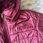 Load image into Gallery viewer, The North Face Girls Mossbud Swirl Parka Deep Garnet Red Large 14/16
