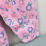 Load image into Gallery viewer, Vintage OshKosh B'gosh Pink Floral Bow Overalls 3T USA
