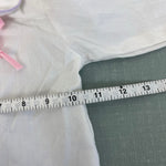 Load image into Gallery viewer, Vintage Healthtex Long Sleeve White Ruffle Blouse 18 Months USA
