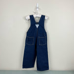 Load image into Gallery viewer, Vintage OshKosh B'gosh Blue Jean Overalls Toddler USA
