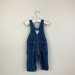 Load image into Gallery viewer, Vintage OshKosh B'gosh Blue Jean Overalls 3-6 Months USA
