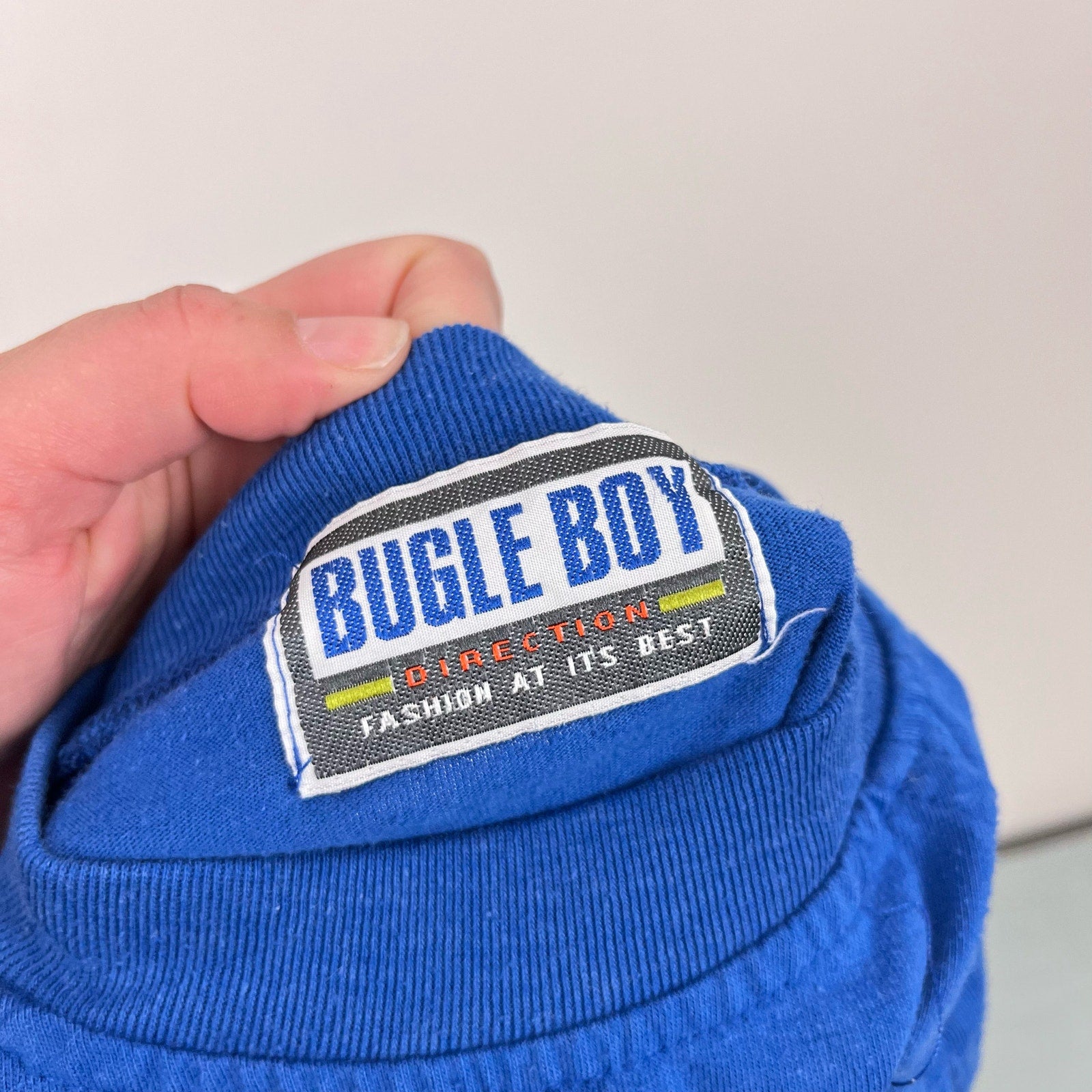 Vintage Boys Bugle Boy 90s Long Sleeve Tee