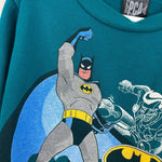 Load image into Gallery viewer, Vintage 90s Teal Green Batman Sweatshirt 7
