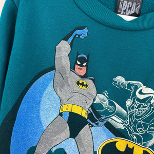 Vintage 90s Teal Green Batman Sweatshirt 7