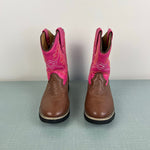 Load image into Gallery viewer, Itasca Girls Western Buckaroo Cowboy Boots Deputy Pink 4
