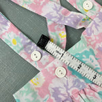 Load image into Gallery viewer, Vintage Broadway Kids Pastel Floral Ruffle Shirt &amp; Suspenders Set 18 Months
