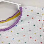 Load image into Gallery viewer, Mini Boden Supersoft Rainbow Star Pointelle T-Shirt 8-9
