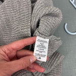 Load image into Gallery viewer, Wonder Nation Girls Knit Boxy V-Neck Gray Cardigan Sweater L 10-12

