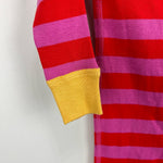 Load image into Gallery viewer, Hanna Andersson Pink Red Striped Pajamas 70 cm 6-12 Months NWT
