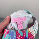 Load image into Gallery viewer, Lilly Pulitzer Girls Infant Shift Dress Aqua Trippin and Sippin 12-18 Months

