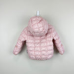 Load image into Gallery viewer, The North Face Baby ThermoBall Hooded Jacket Pink 3-6 Months
