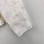 Load image into Gallery viewer, Old Navy Long-Sleeve Pointelle-Knit Top for Girls Creme De La Creme 8
