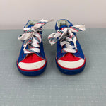 Load image into Gallery viewer, Vintage 90s Playskool Blue Airplane High Top Sneakers Baby Toddler 4
