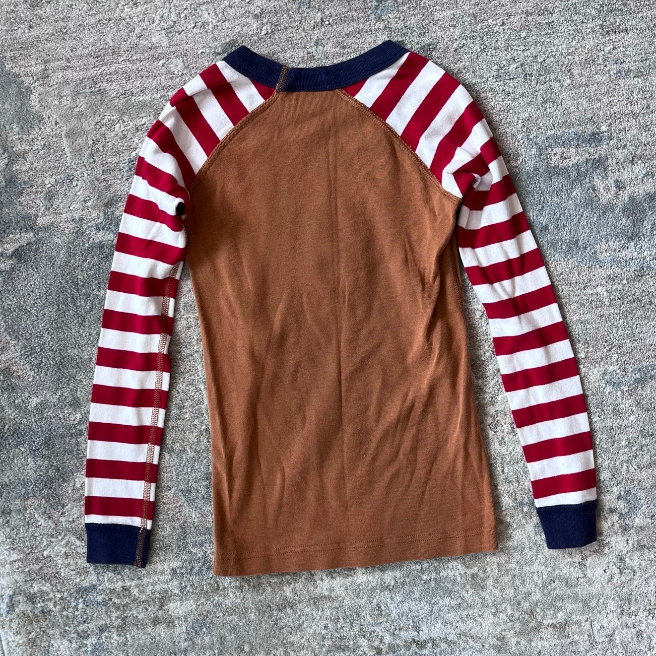 Hanna Andersson Reindeer Long John Pajamas 130 cm 8