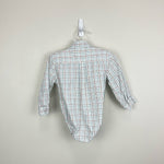 Load image into Gallery viewer, Janie and Jack Baby Plaid Poplin Bodysuit 12-18 Months
