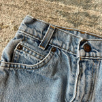 Load image into Gallery viewer, Vintage Levi's 550 Relaxed Fit Slim Distressed Orange Tab Jeans 7
