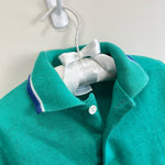 Load image into Gallery viewer, Vintage Alcone Green Polo Shirt 4T USA
