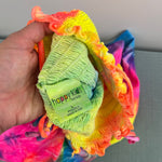 Load image into Gallery viewer, Vintage Happy Kids Tie Dye Tank Dress L
