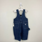 Load image into Gallery viewer, Vintage Baby Guess Blue Jean Overalls 12 Months NWT USA
