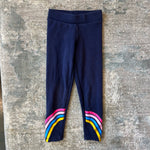 Load image into Gallery viewer, Old Navy Rainbow Fleece Leggings 6-7
