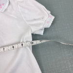 Load image into Gallery viewer, Vintage OshKosh B'gosh Short Sleeve White Flower Top 4T USA
