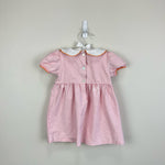 Load image into Gallery viewer, Shrimp &amp; Grits Kids Pink Stripe Halloween Dress 18 Months
