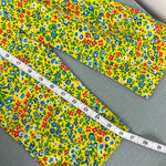 Load image into Gallery viewer, Vintage Alber Yellow Floral overalls 2T USA
