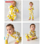 Load image into Gallery viewer, Little Sleepies Sunshine Zippy 3-6 Months
